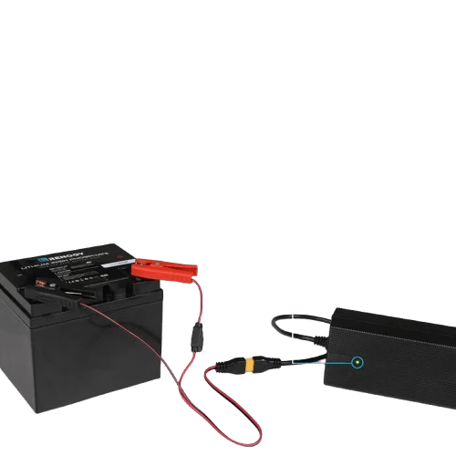 Chargeur de Batterie au Lithium 24V  convient au rechargement sur batteries fixes