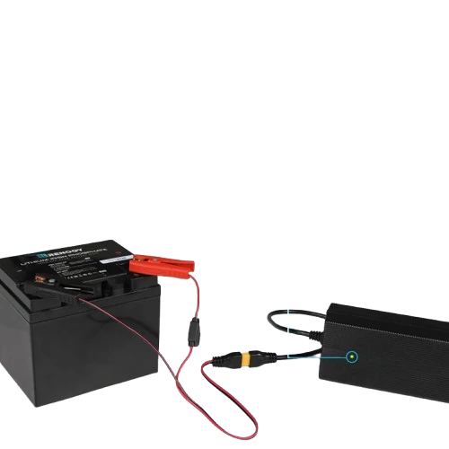 Chargeur de Batterie au Lithium 24V  convient au rechargement sur batteries fixes