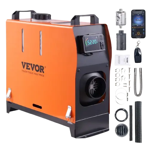 All in One Diesel heater with Accessories