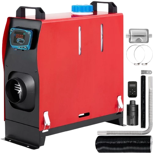 Accessories and pipes with the air heater