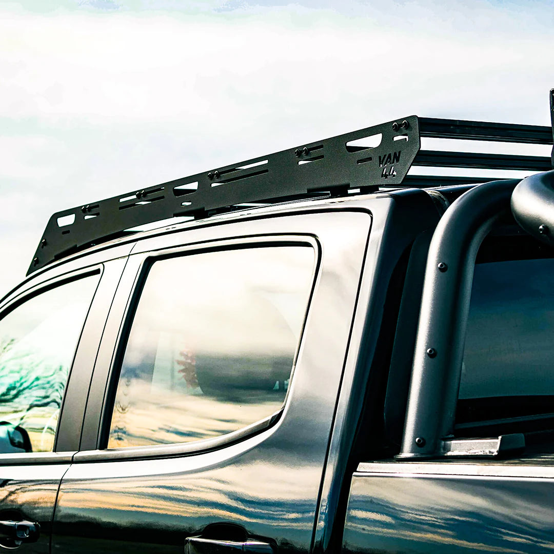 Side view of the truck roof rack by VAN44