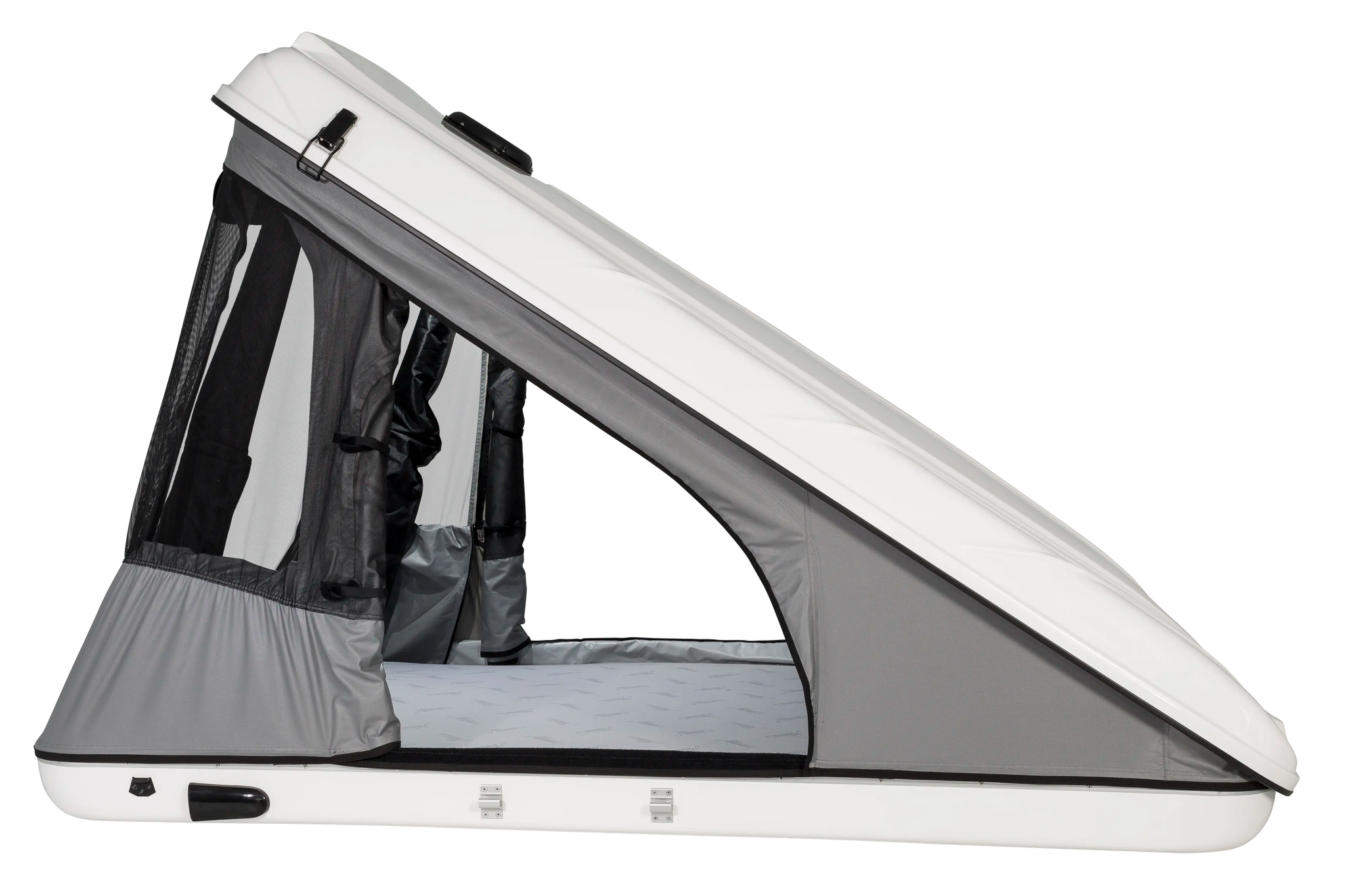 XL roof top tent for 4 person side view