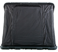 Rear view of the closed door