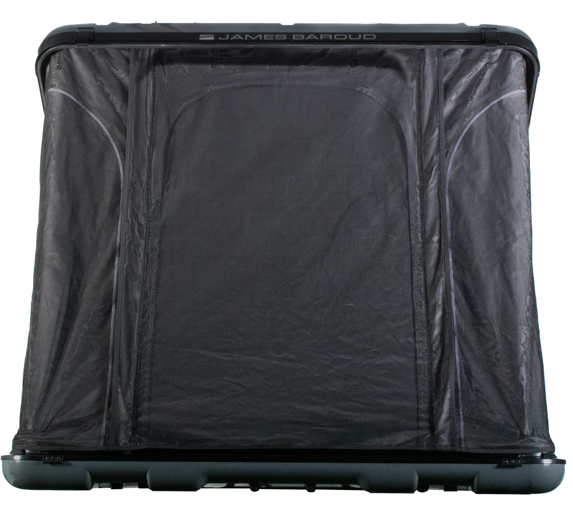 Rear view of the closed door