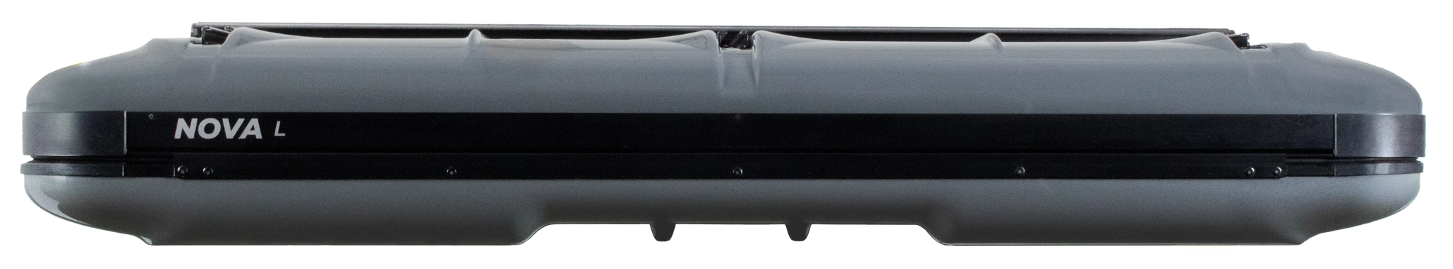 Side view, slim profile