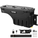 Coffre de rangement pour camion attaches mais inversé