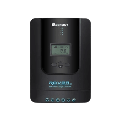 Contrôleur de charge solaire vue de face 40A