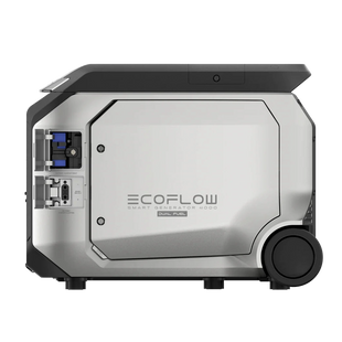 Side view with inlet and outlets