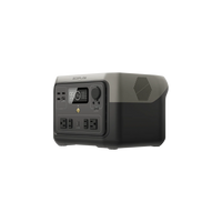 Side view of the power bank with ac outlet