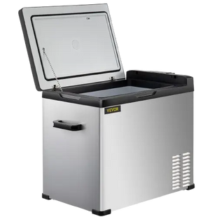 Electric Cooler box for Camping opened view
