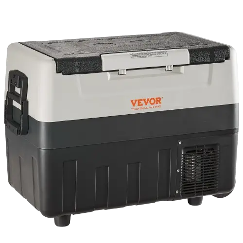 Electric cooler for car closed view