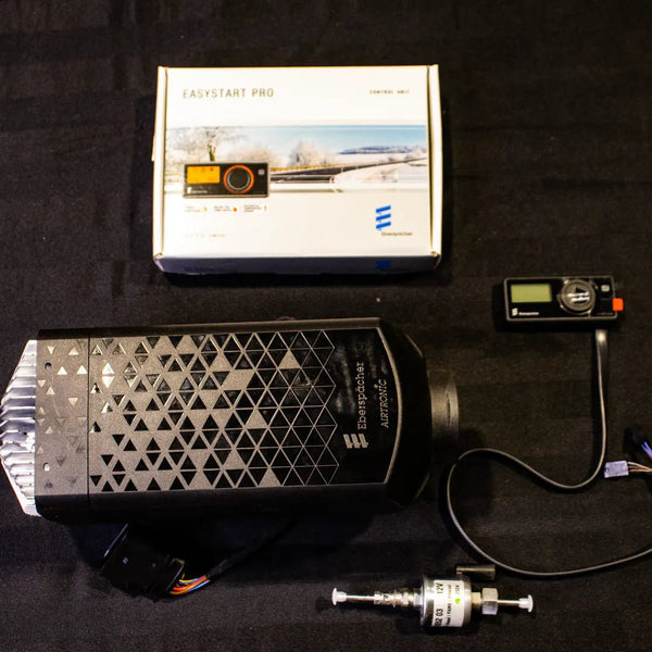 Controller and espar unit with pump
