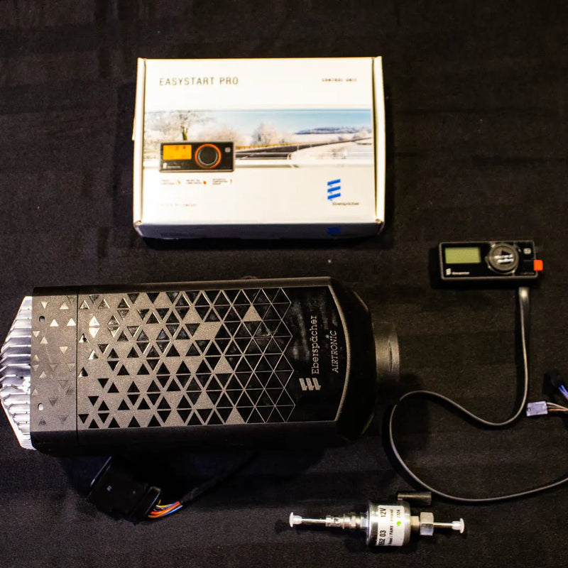 Controller and espar unit with pump