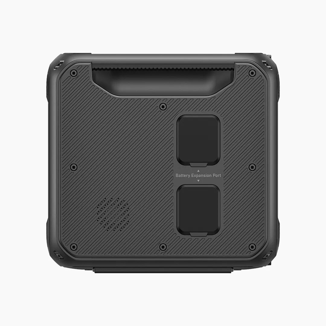 Side view with expansion ports