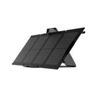 Side view of the foldable 110W Solar Panel