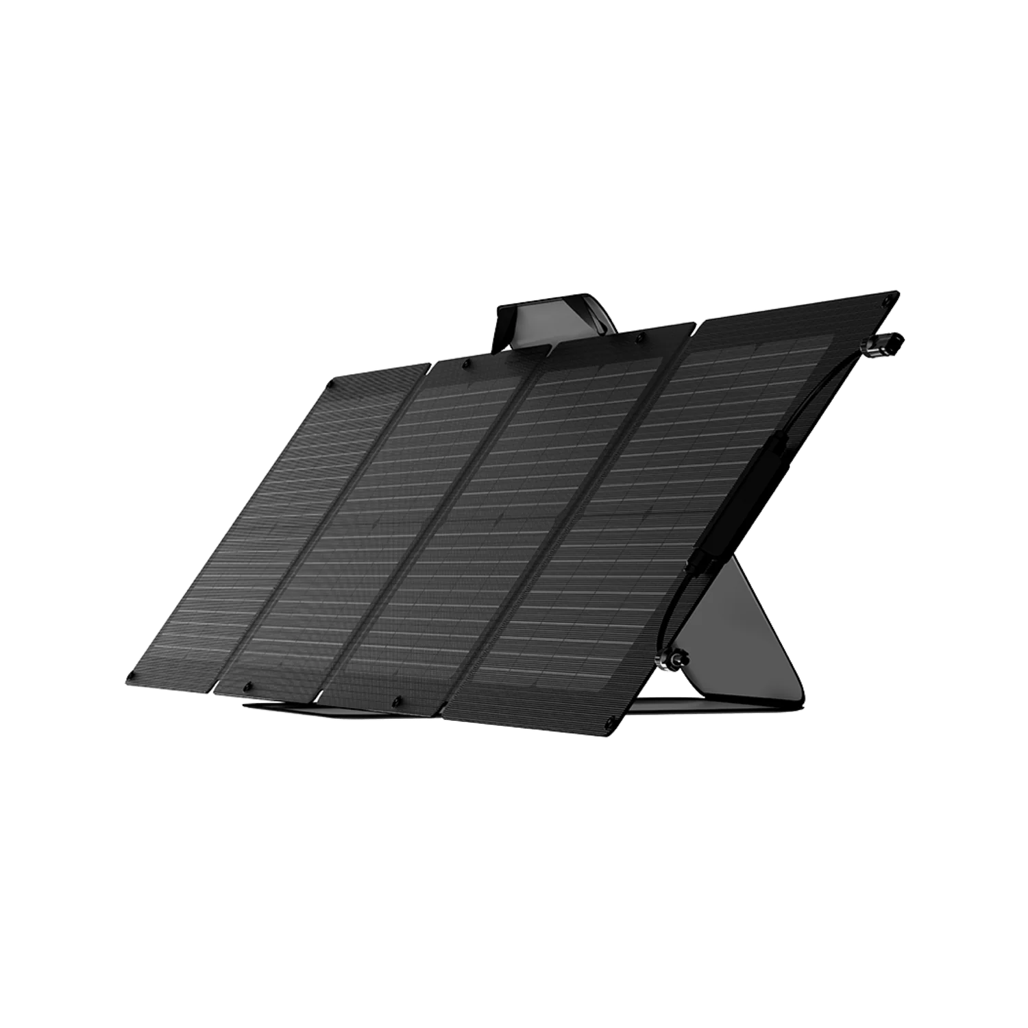 Side view of the foldable 110W Solar Panel