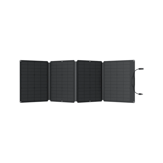 Top view of the Foldable Solar Panel of Ecoflow