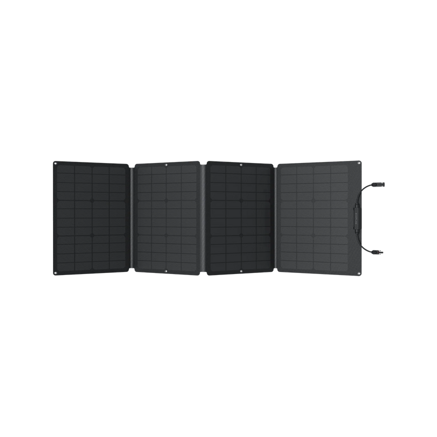 Top view of the Foldable Solar Panel of Ecoflow