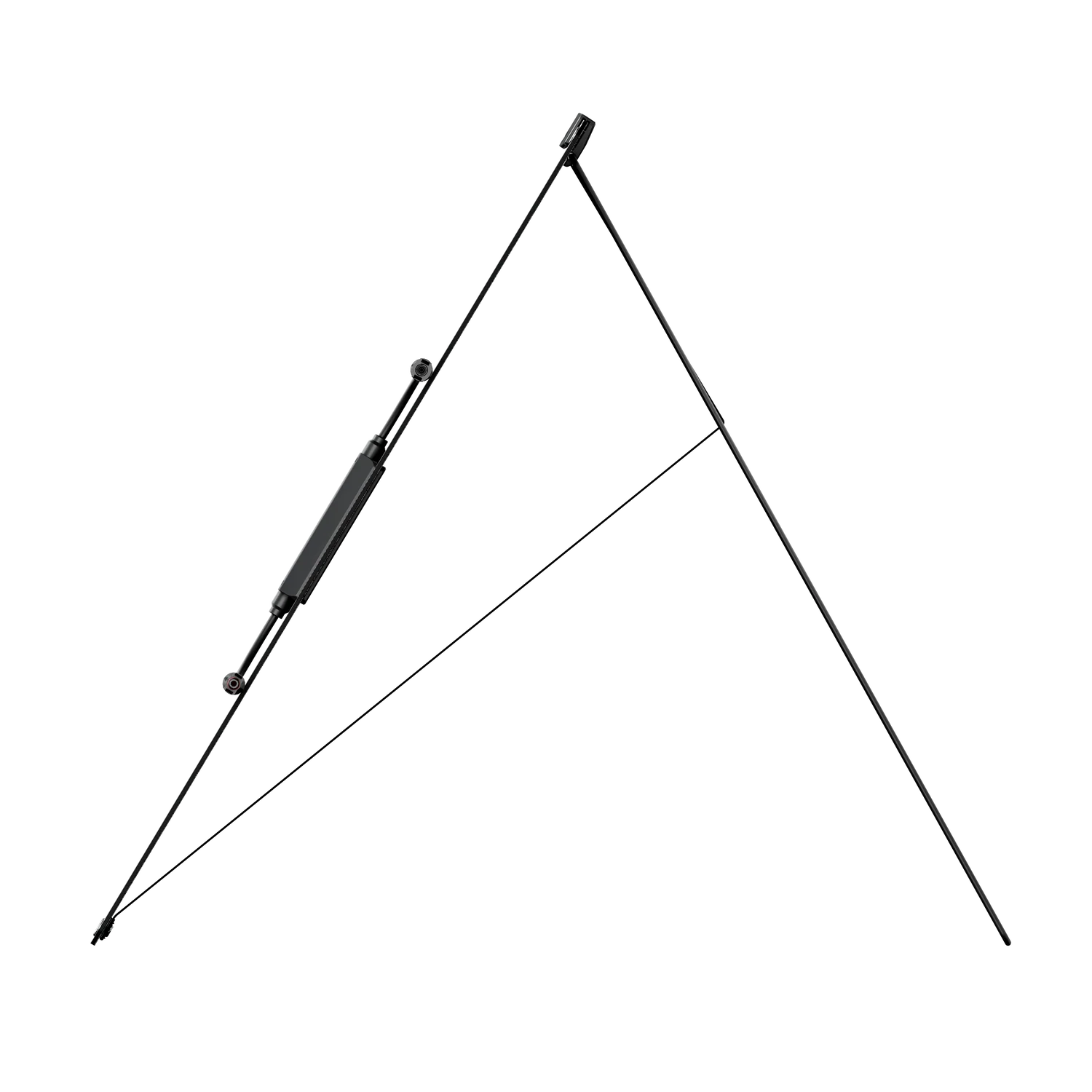 Self standing support with sun inclinaison