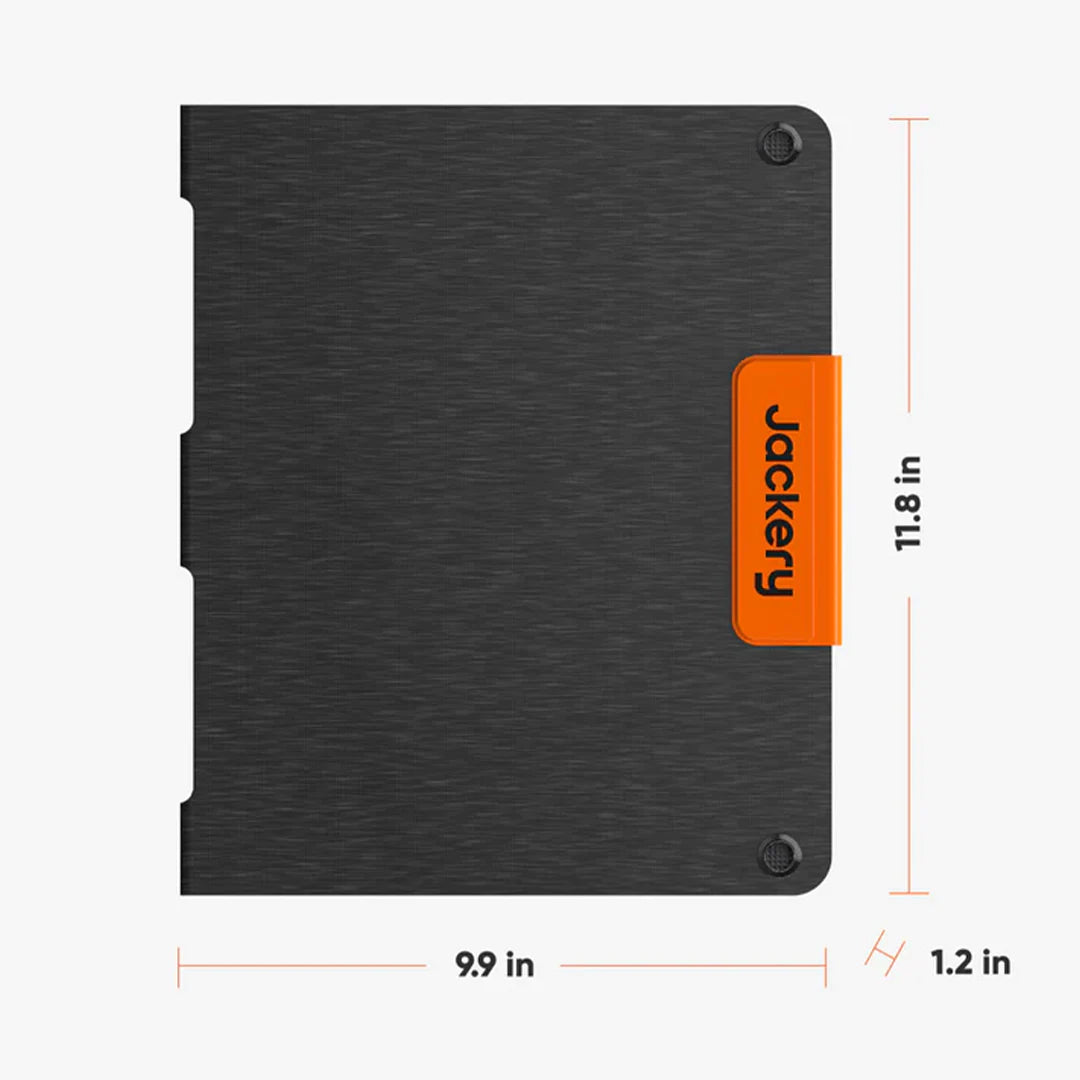 Size of the backpacking solar power system