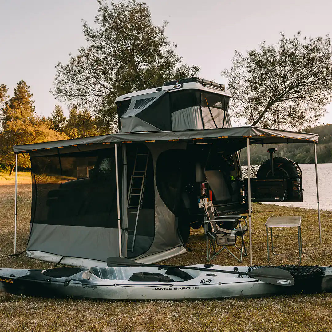 View of the tunnel and the walls