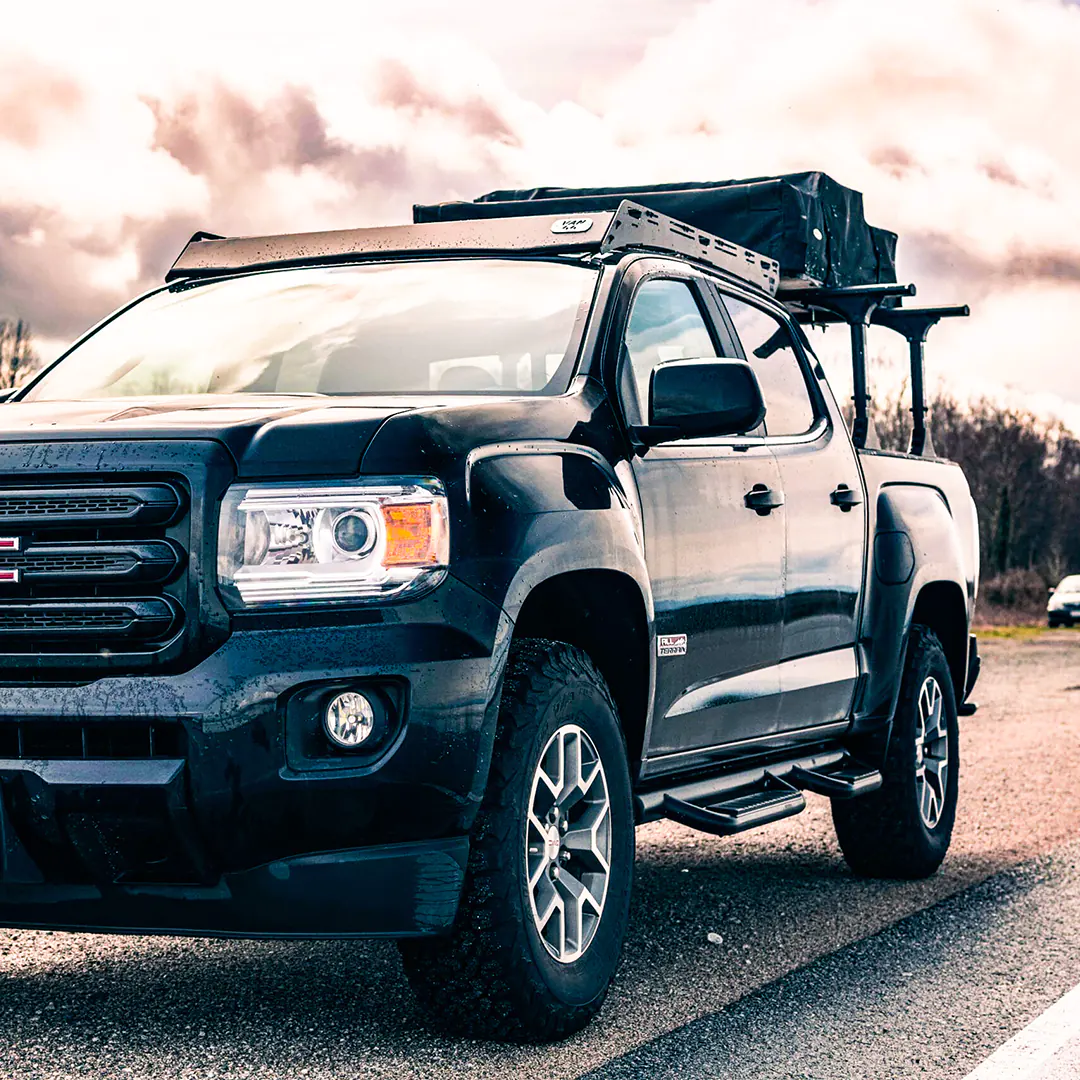 Large view with cloudy sky