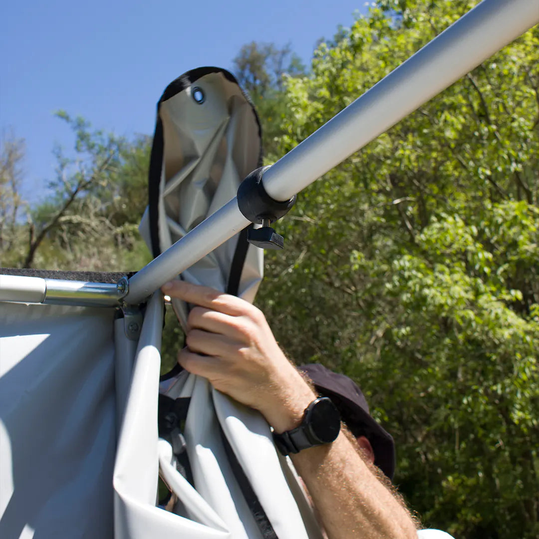 Installing the fabric