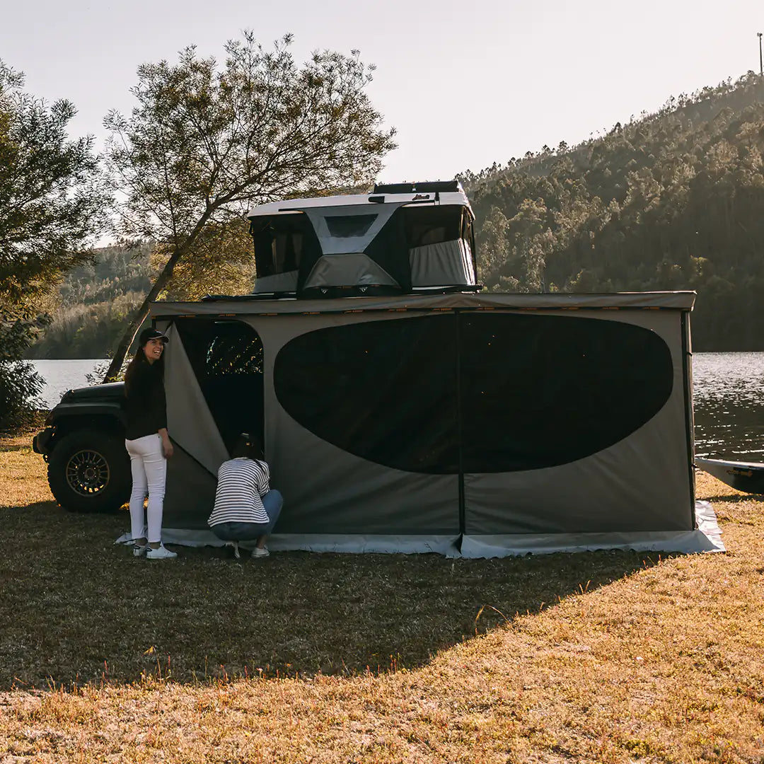 Large view of the annex room for 270 degrees awning