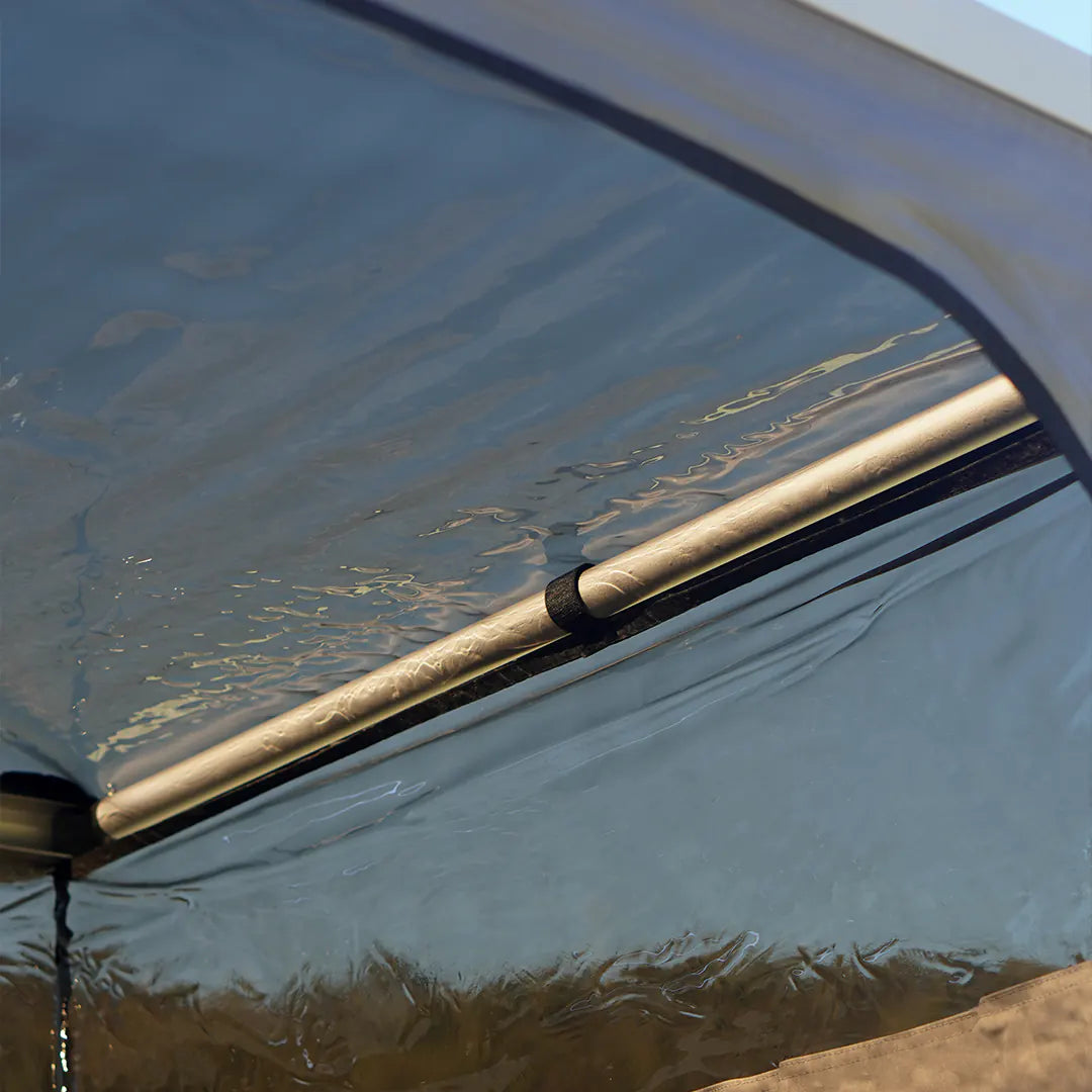 Top of the Awning Shower with a skyview