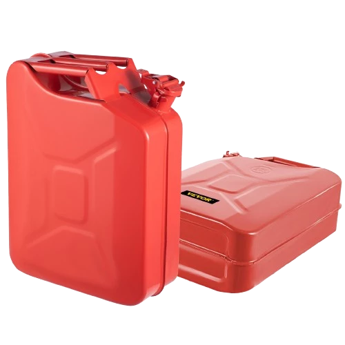 Jerrycan d'overland rouge 40L total