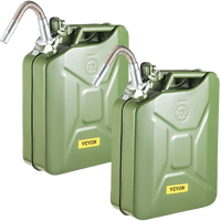 Jerrycan d'overland vert en kit de 2