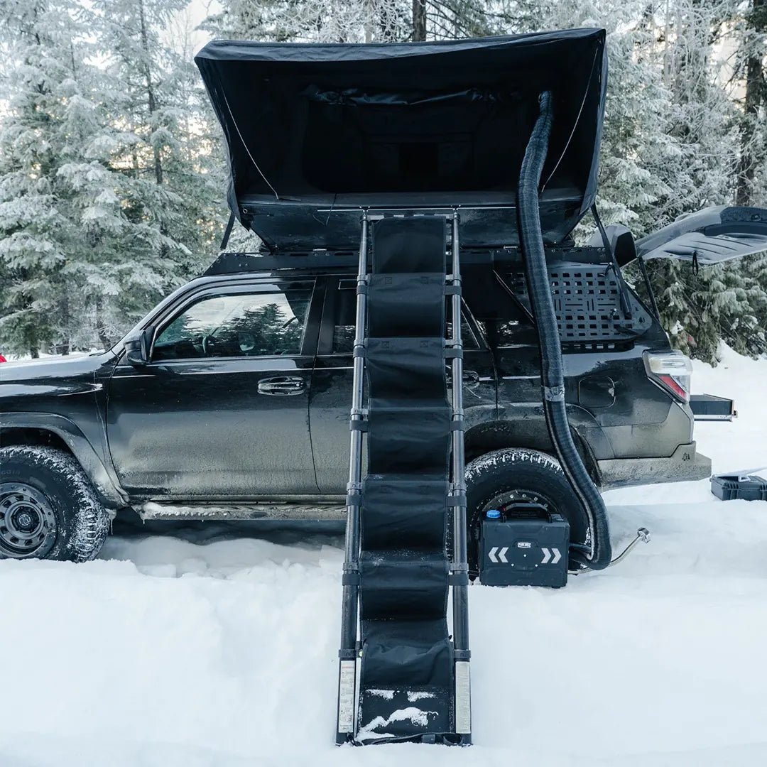 rooftop tent ladder steps Ladder Steps for Rooftop Tent Go Overland Canada