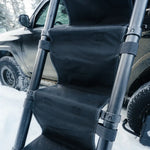 Ladder steps for rooftop tent, for dogs or kids