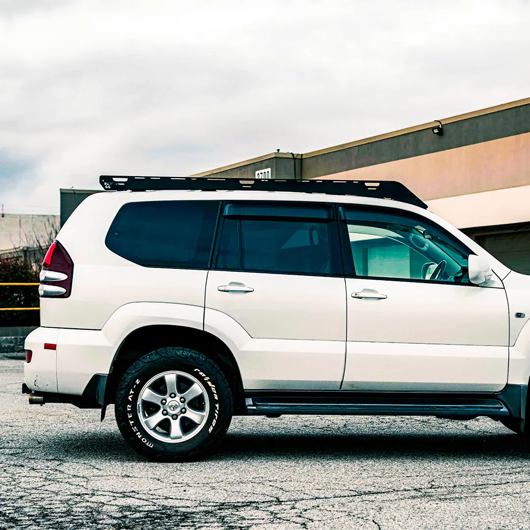 Large view of the land cruiser roof rack