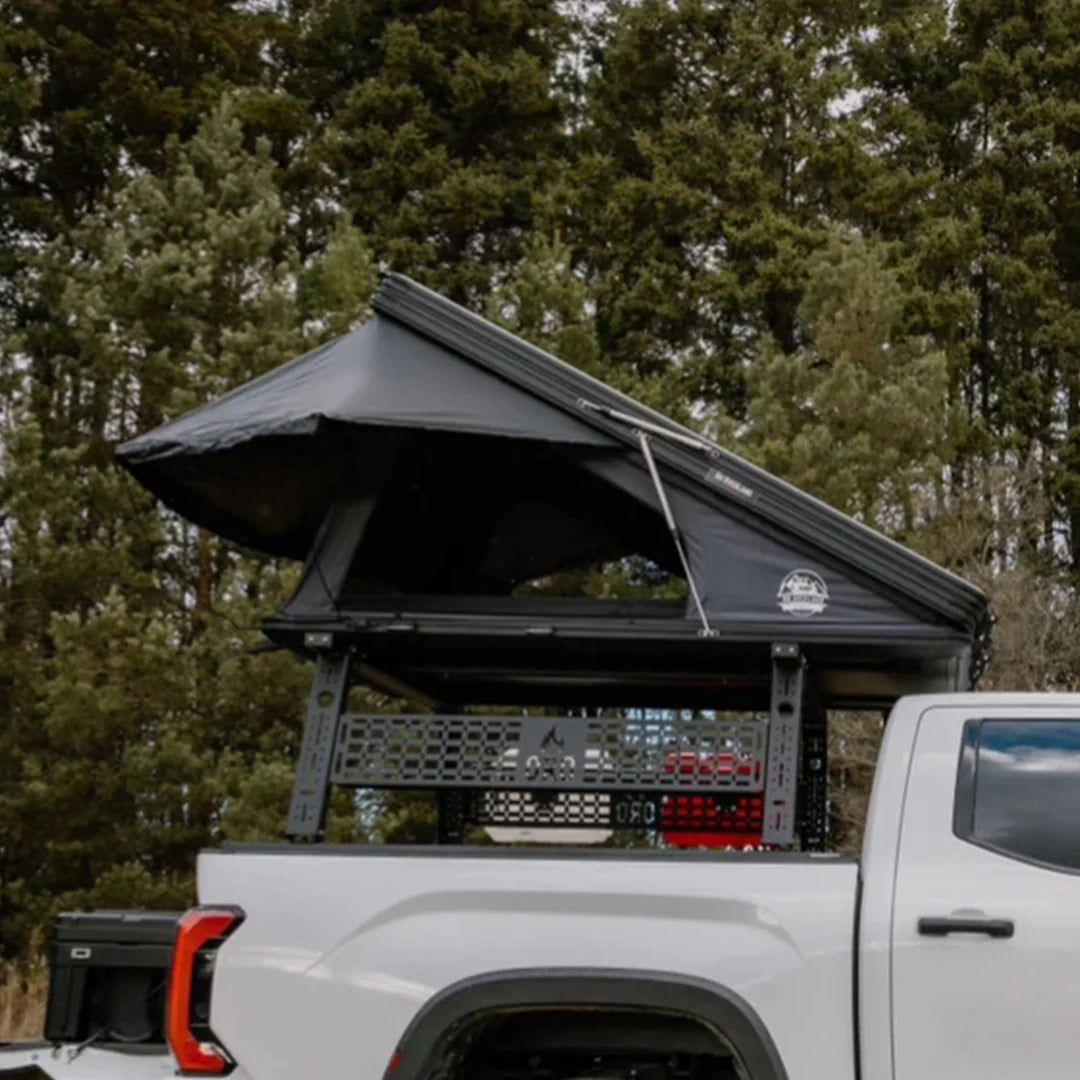 Large Roof top Tent half opened