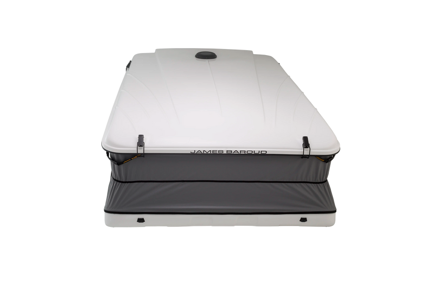 Front view of the James Baroud roof top tent