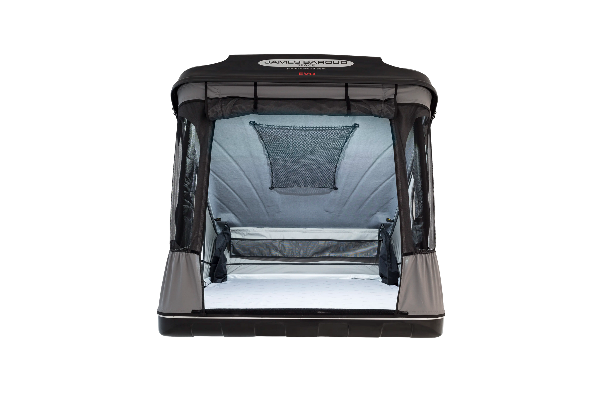 Rear view of the space s with lights turned on