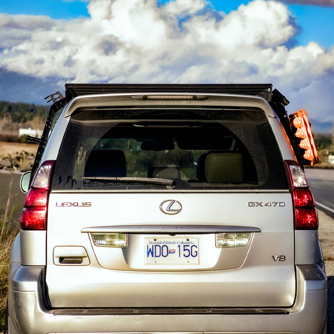 Rear view of the Lexus GX470