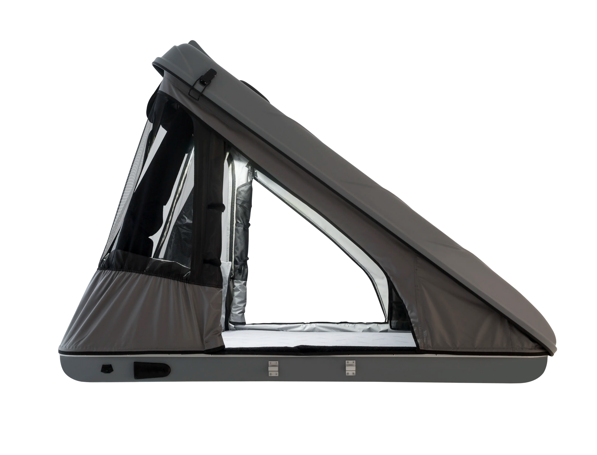 Grey roof top tent