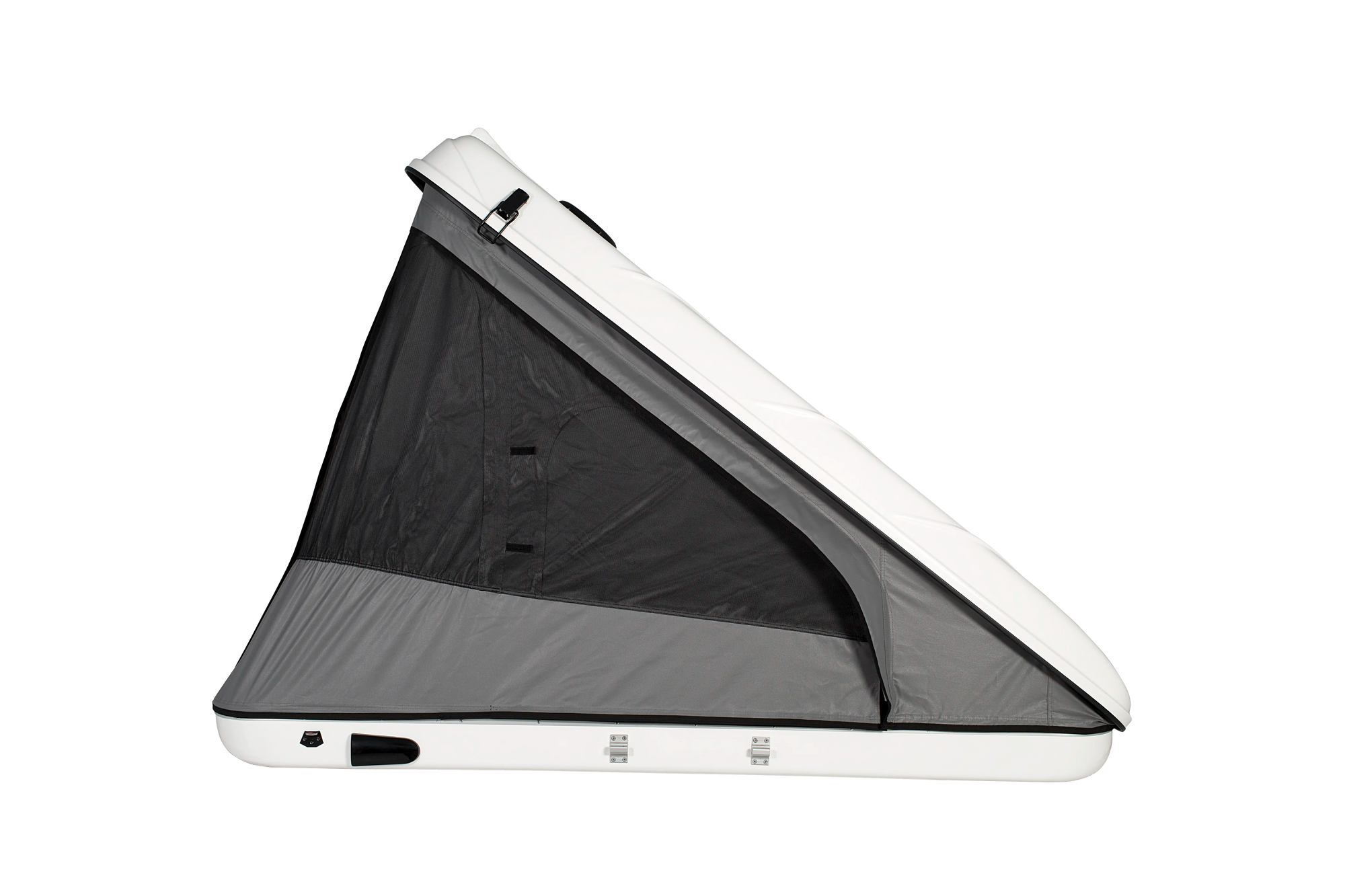 Side view with closed windows