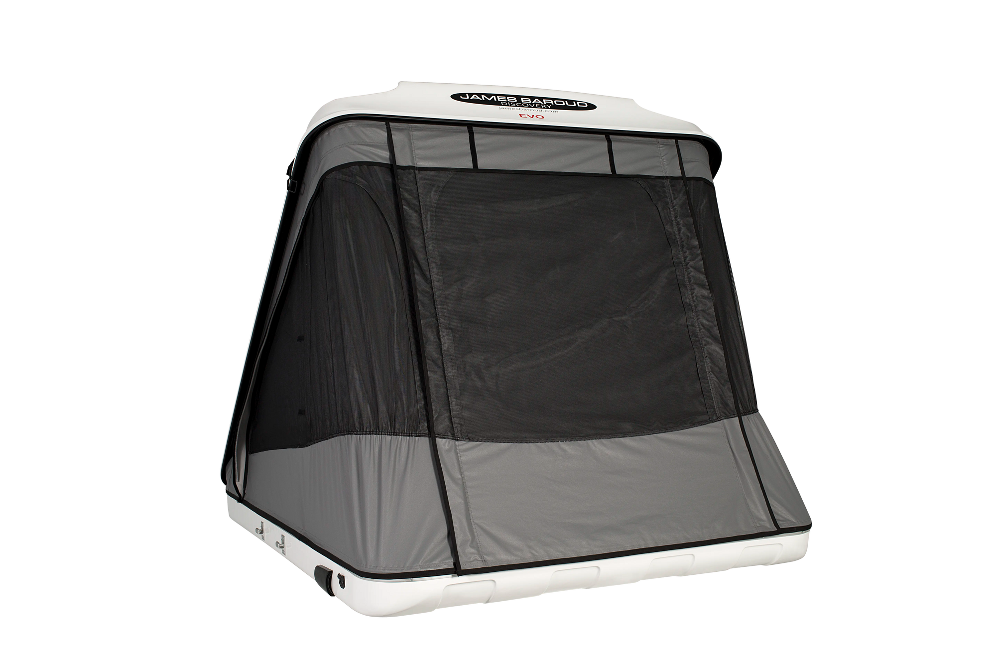 Rear view of the discovery M James Baroud Roof Top Tent