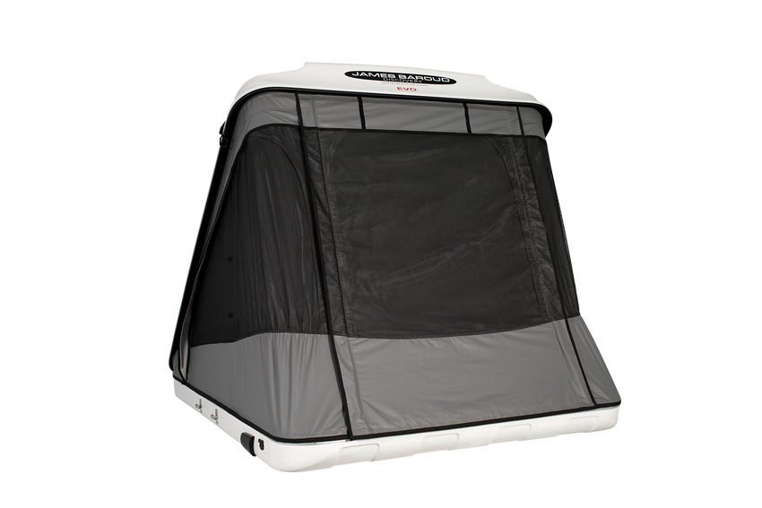 Rear view of the discovery M James Baroud Roof Top Tent