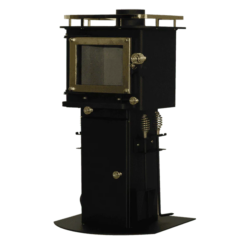 Petit Poêle à Bois Tiny House <br>CUB Noir <br>200 pi²