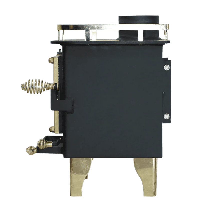Petit Poêle à Bois Tiny House <br>CUB Noir <br>200 pi²