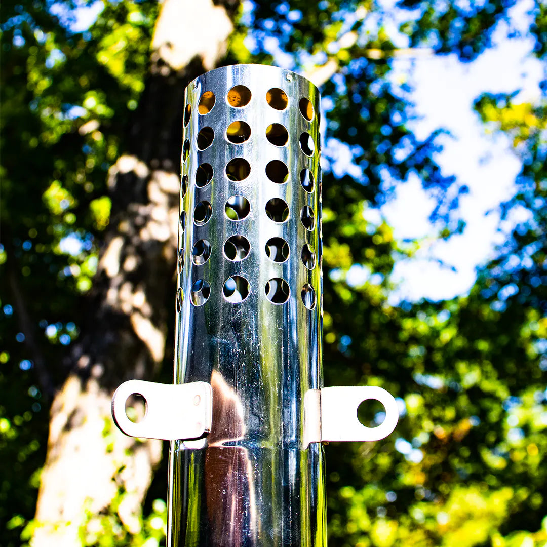 View of the exit cheminey