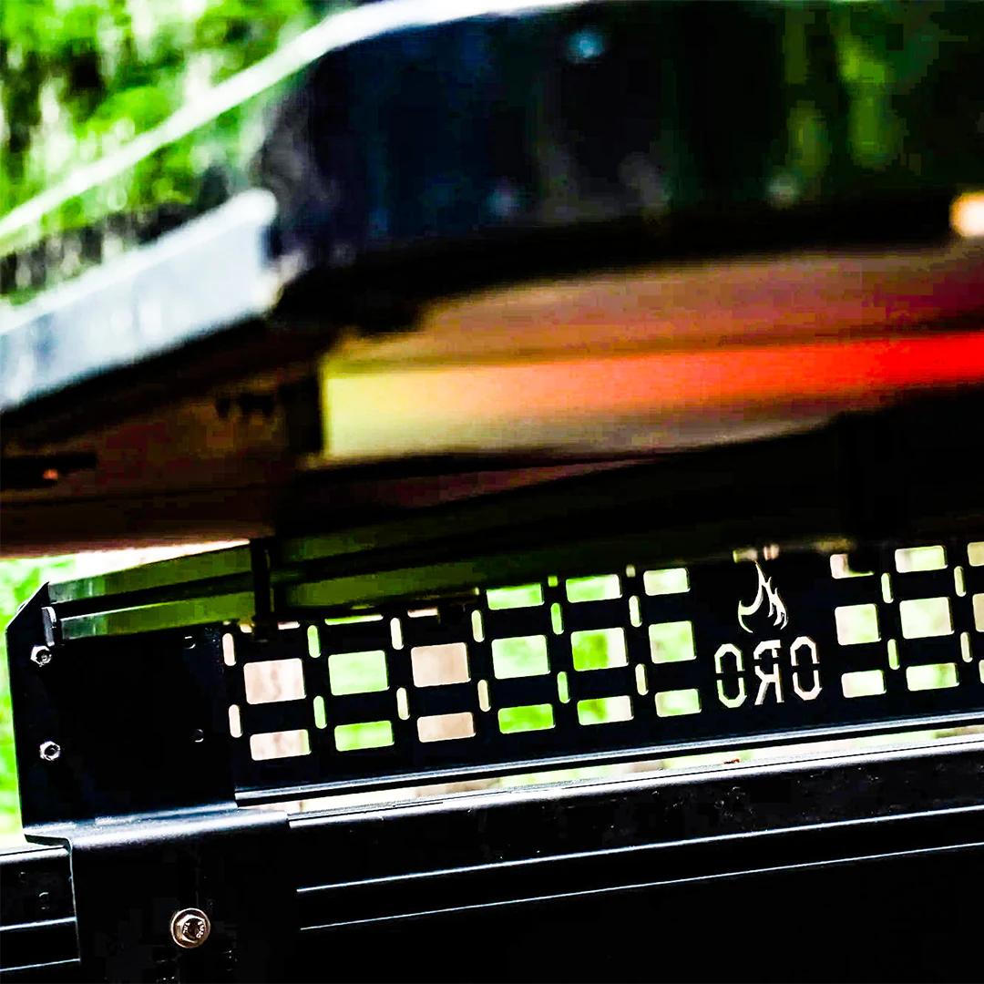 Roof top tent on the bars