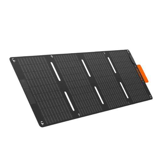 Panneau Solaire Pliable de 100W ouvert