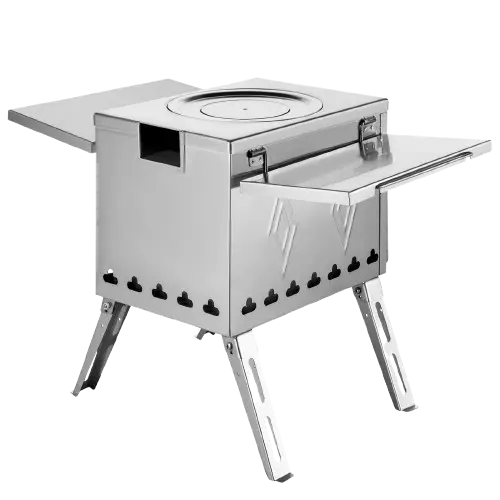 Poêle à tente de camping Poêle à bois portable Cote dIvoire