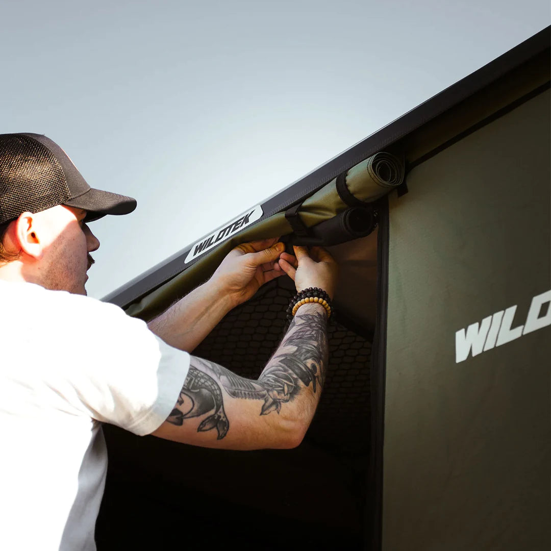 View of the door opened