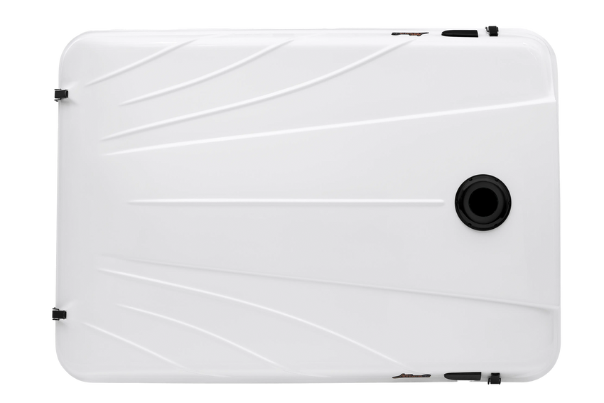 Top view of the pop up roof top tent